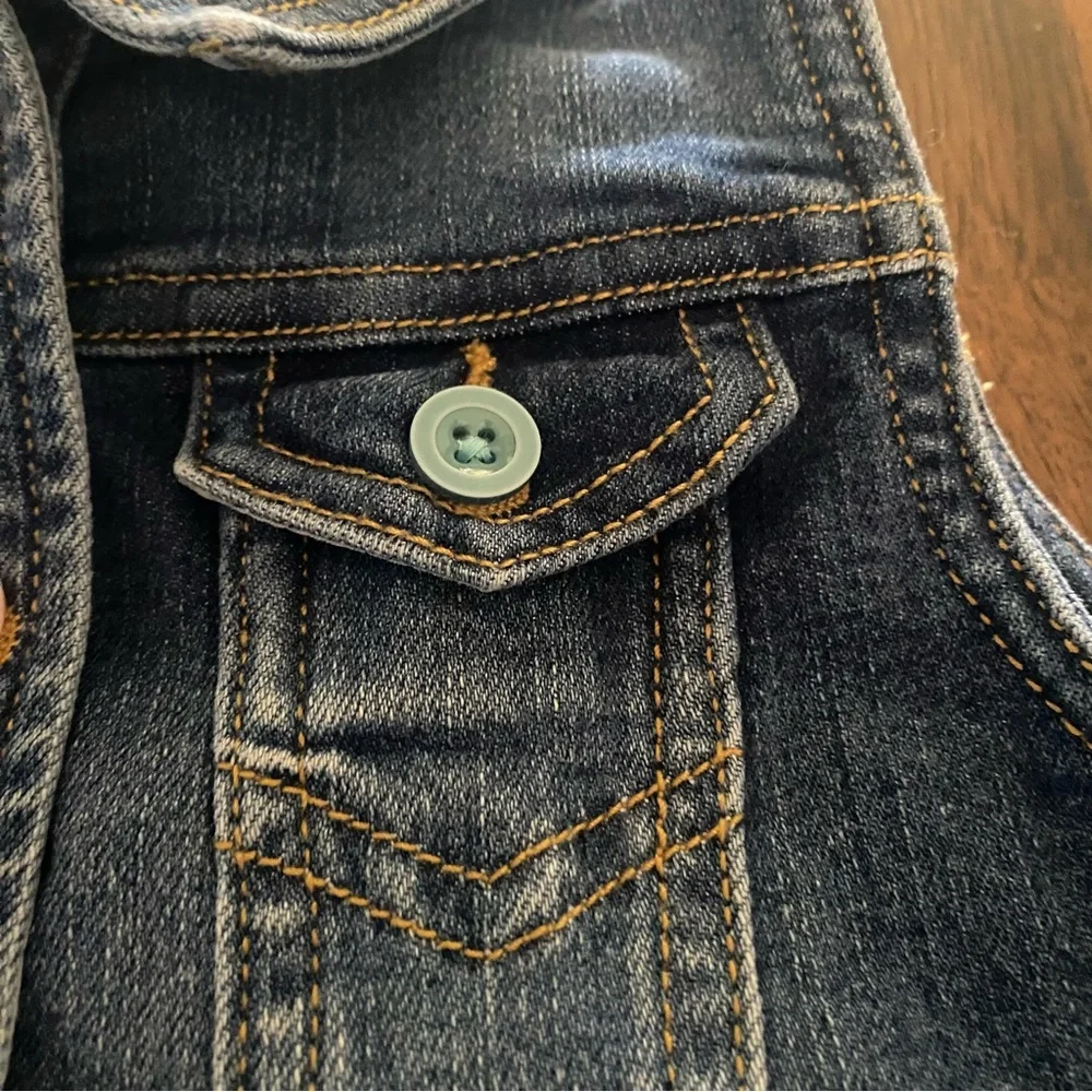 Matilda Jane Girls Denim Ruffles Vest